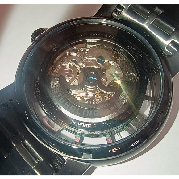 Stuhrling Original ST-90650 Skeleton Automatic Men’s Watch - Picture 13 of 14